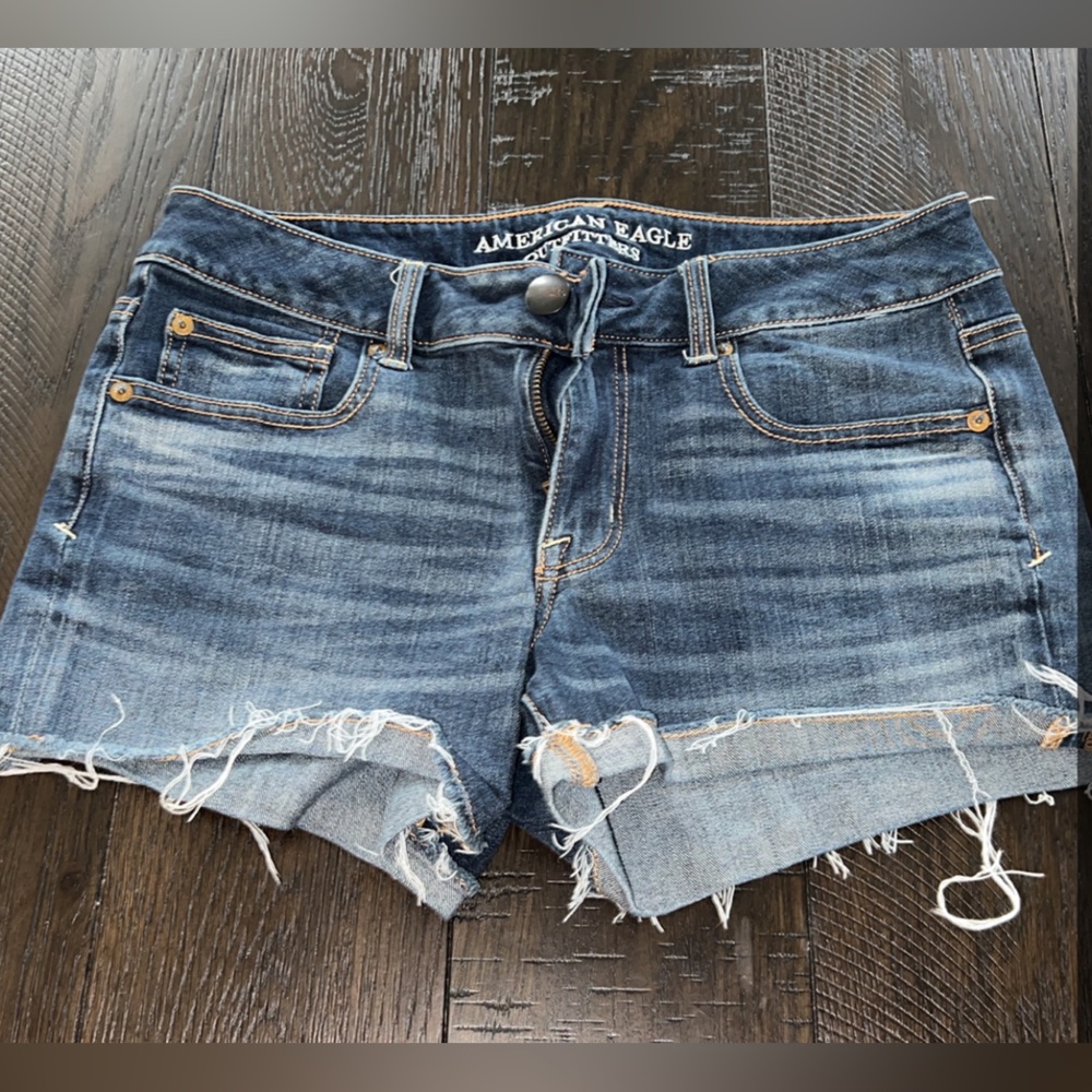 American eagle jean shorts